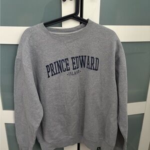 Prince Edward Island Men's Crewneck Sweater - Gray